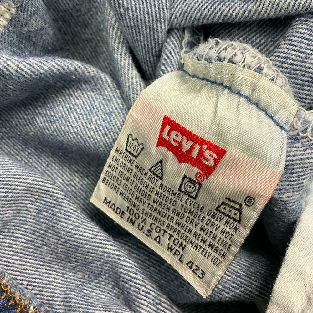 Vintage Levi’s 501XX 90s button fly jeans 34 x 28 medium wash USA made - Picture 8 of 8